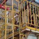 低价清货洛阳仓库160T龙门式校直液压机,完好少用。