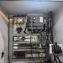 先源1160立式加工中心三轴滚柱导轨.三菱M80系统BT40主.