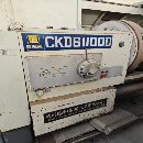 普林森.5米数控车，1米直径四爪卡盘，750导轨，300直.