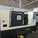 同款两台,韩国威亚E160C数控车床,8寸卡盘,10工位伺.
