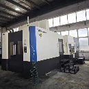 韩国威亚双工位卧式加工中心型号HS5000i、三轴行程850.