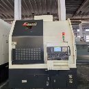 台湾油机KV500E数控立车，配15寸液压卡盘，发那科TF系.