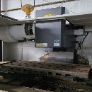 杭州友佳1100立式加工中心，BT40三轴硬轨机，刀库24把.