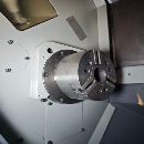 威亚E200C数控车发那科系统，8寸液压卡盘，12工位伺服.