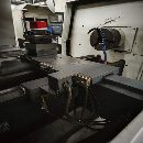 重庆二机6150数控车床，长度1米，广数980tdi系统，导.