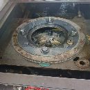 超重型欧德吉4030五面体镗铣床，三轴光栅尺，自动头側.