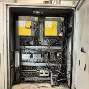 金沙ZDC-350倒立车双主轴,双刀塔结构主轴12寸,8工位.