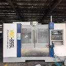 宏光伟业855加工中心，2023年机。三菱M80系统三轴滚柱.