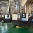 原版原漆同款两台斗山PUMA2450数控车床回转直径650mm.