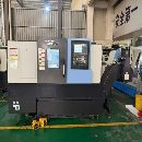原版原漆同款两台斗山PUMA2450数控车床回转直径650mm.
