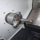 台湾原装程泰GA2000，硬轨机，配8寸液压卡盘，过棒料6.