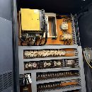 2015年斗山515三轴线轨发那科md系统，带链条排削机。