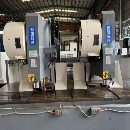 准新机4500哈驰全铸件重型加工中心，BT40主轴，双主轴.