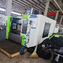 刚刚买下：2023年南通国盛855加工中心一台，两线一硬.