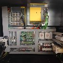 新到一台台群T-850L加工中心，两线一硬导轨，发那科MF.