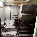 刚刚买下：华集2100车铣复合，8寸中空液压卡盘7个动力.
