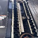 上市公司刚买下一台安装少用日本马扎克双工位卧加型号.